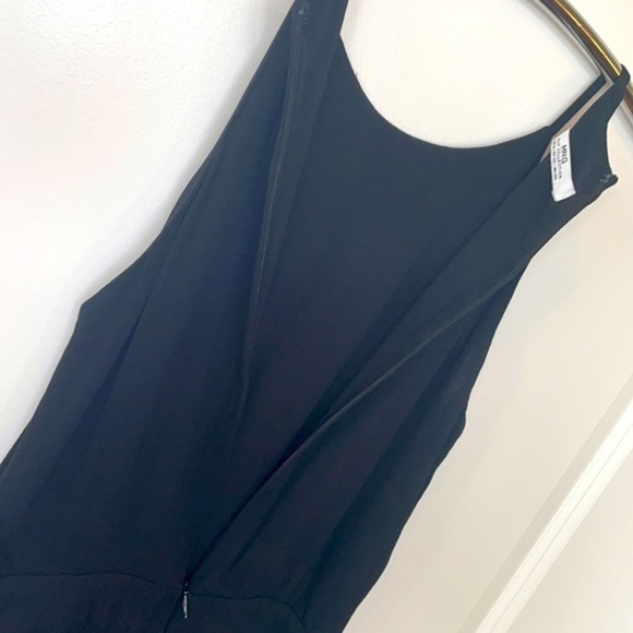 MNG | Women’s MNG SUIT COLLECTION Black Half Back Zip Shorts Jumper, Size XXS - Picture 5 of 5